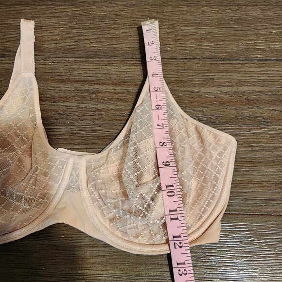 Chantelle Norah Chic Underwire Bra Nude Rose 36DDDD - Picture 4 of 9